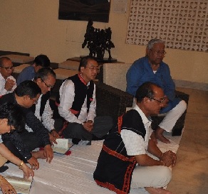 Donyi Polo prayer at Raj Bhavan on 3rd September�2017.